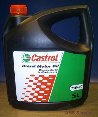 Olej Castrol Diesel Motor Oil 15w40 Lublin